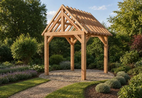 Coventry Douglas Garden Building – Compact Design with a Warm Look – 2.4 × 2.4 m