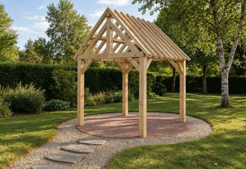 Coventry Pine Garden Building – Compact Elegance with Natural Freshness – 2.4 × 2.4 m