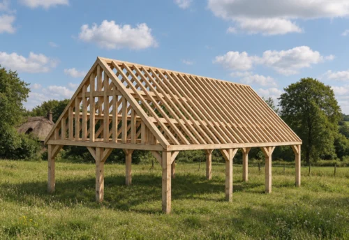 Aberdeen Pine Garden Building – Monumental Simplicity in Fresh Wood Tones – 6 × 10 m