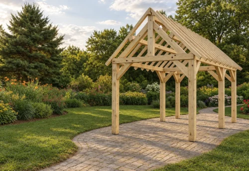 Brighton Pine Garden Building – Compact Charm in a Light Timber – 5.5 × 2.87 m