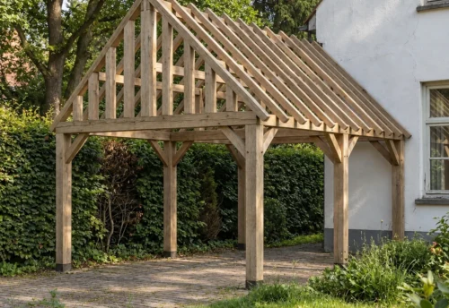 Belfast Oak-Framed Garden Building – Stylish Open Structure – 4 × 6 m