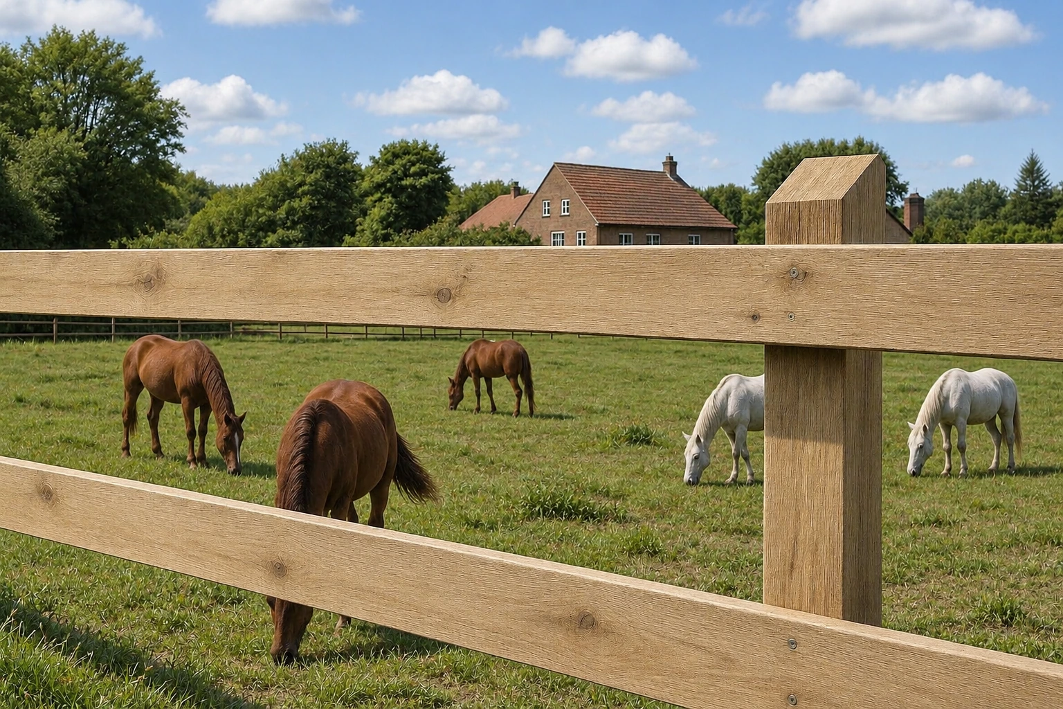 Budget Oak Pasture Fence – Durable, Stylish and Affordable Craftsmanship 1 Budget Oak Pasture Fence – Durable, Stylish and Affordable Craftsmanship