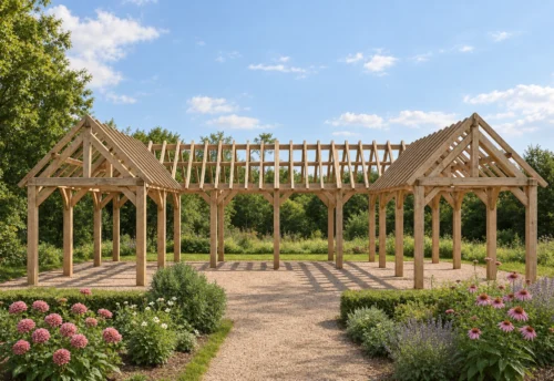 Sheffield Oak-Framed Garden Building – Exceptional for a Unique Outdoor Experience – 11 × 7.75 m