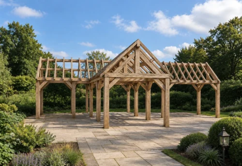 Manchester Oak-Framed Garden Building – Luxurious and Open – 7.75 × 11 m