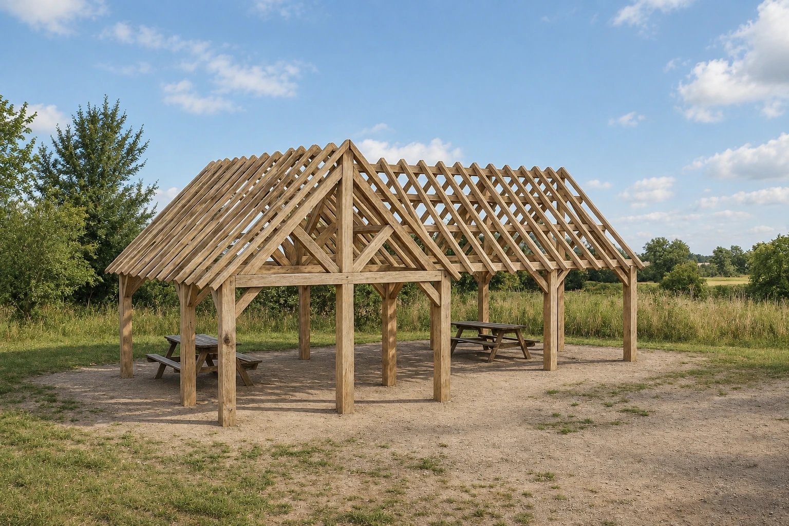 Liverpool Oak-Framed Garden Building – Characterful L-Shape with a Craftsman Look – 9.25 × 5.5 m 1 Liverpool Oak-Framed Garden Building – Characterful L-Shape with a Craftsman Look – 9.25 × 5.5 m