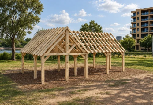 Liverpool Pine Garden Building – Characterful L-Shape with Natural Freshness – 9.25 × 5.5 m