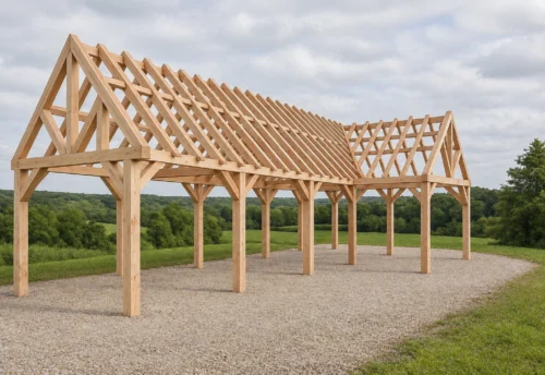 Bath Douglas Garden Building – L-Shape with Natural Warmth – 13 × 5.5 m