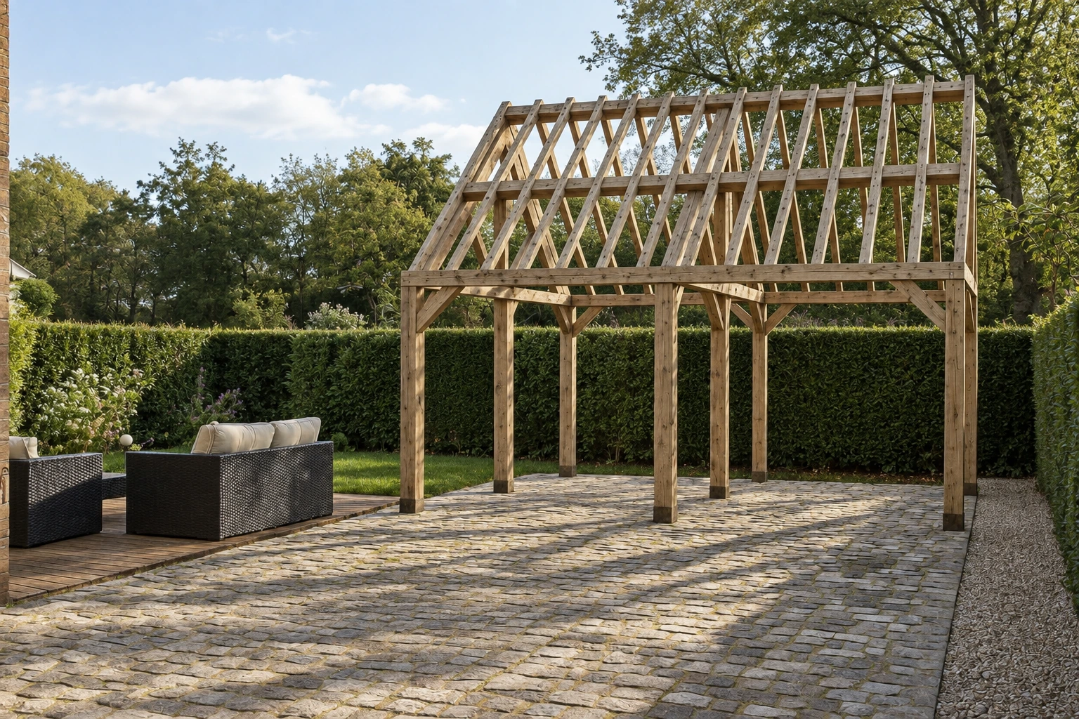 Bristol Oak-Framed Garden Building – Traditional Solid-Timber Construction – 6 × 5 m 1 Bristol Oak-Framed Garden Building – Traditional Solid-Timber Construction – 6 × 5 m
