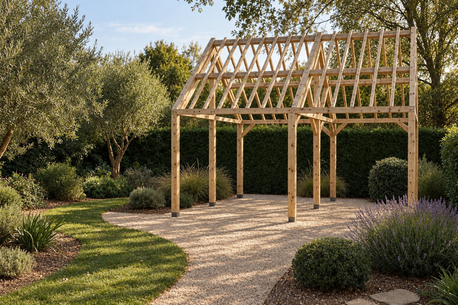 Dennen bijgebouw Genk – Robuust en warm in hout - 6m x 5m 1 Dennen bijgebouw Genk – Robuust en warm in hout - 6m x 5m