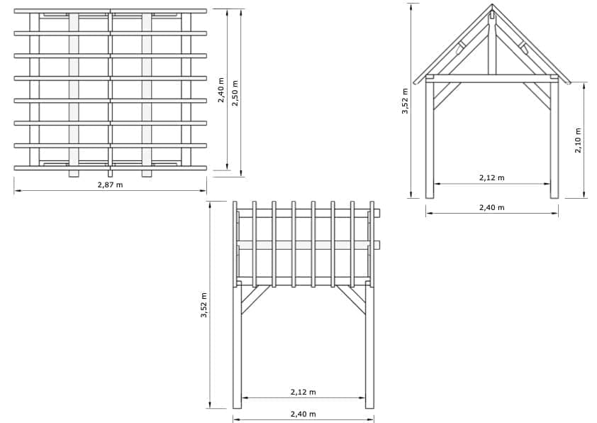 Douglas bijgebouw Sint-Niklaas – Compact ontwerp met warme uitstraling - 2,4m x 2,4m 3 Douglas bijgebouw Sint-Niklaas – Compact ontwerp met warme uitstraling - 2,4m x 2,4m - Afbeelding 3